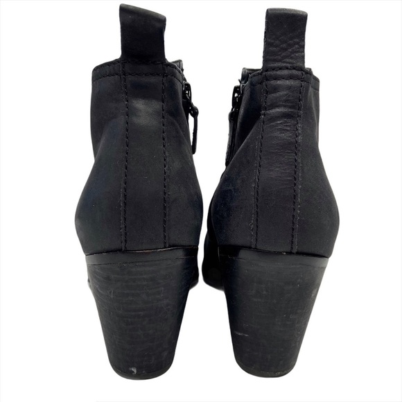 Cole Haan Leather Chesney Gray Round Toe Bootie - Picture 4 of 11